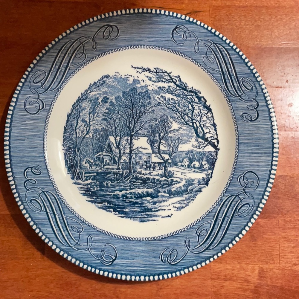 Currier and Ives “The Old Grits Mill”
